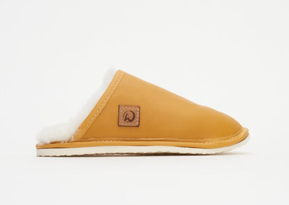 Leather & Sheepskin Mule Slipper